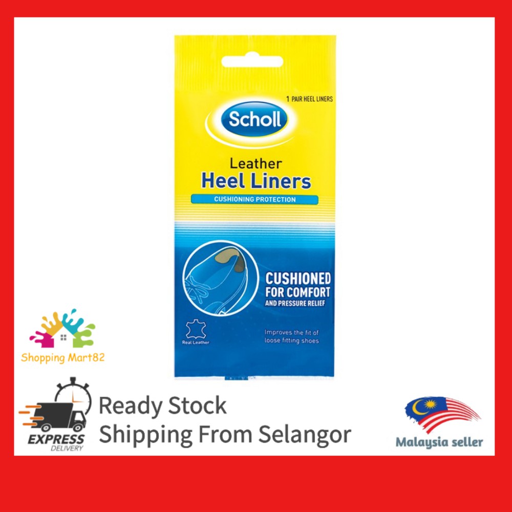 Scholl leather best sale heel liners