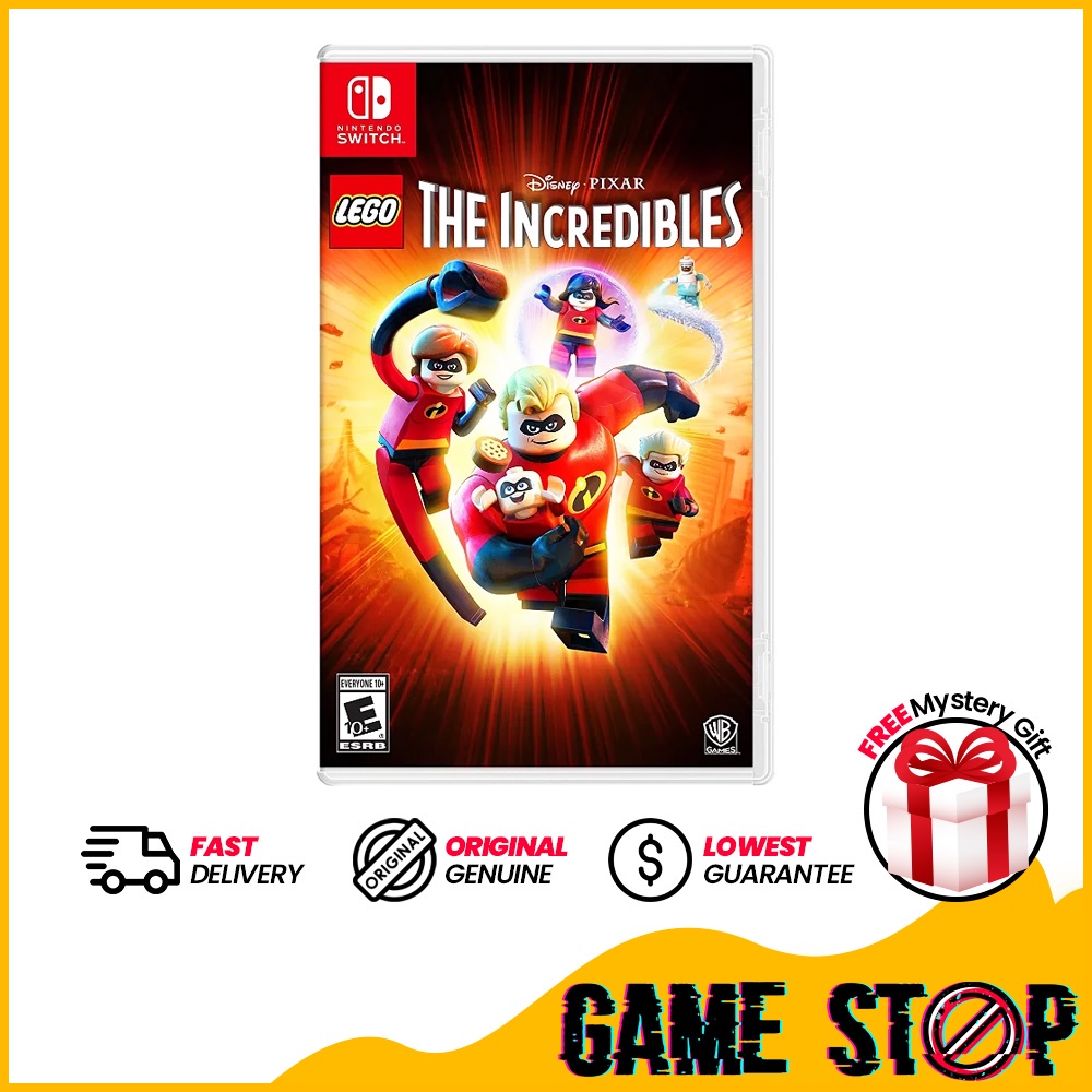 NSW Nintendo Switch LEGO The Incredibles Shopee Malaysia