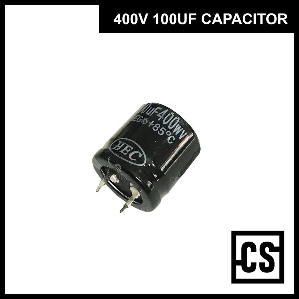 HEC Sancon Electrolytic Capacitor 400V 100uF 400V 120uF Kapasitor ...