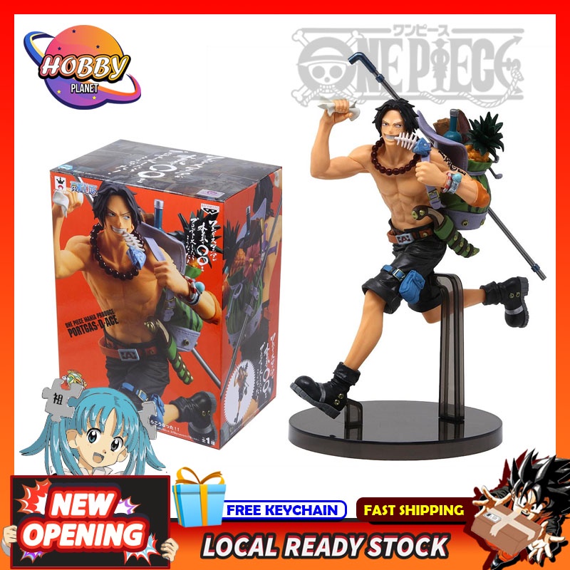 One Piece Mania Produce Portgas D Ace PVC Figure 20cm Model Hobby Toy ...