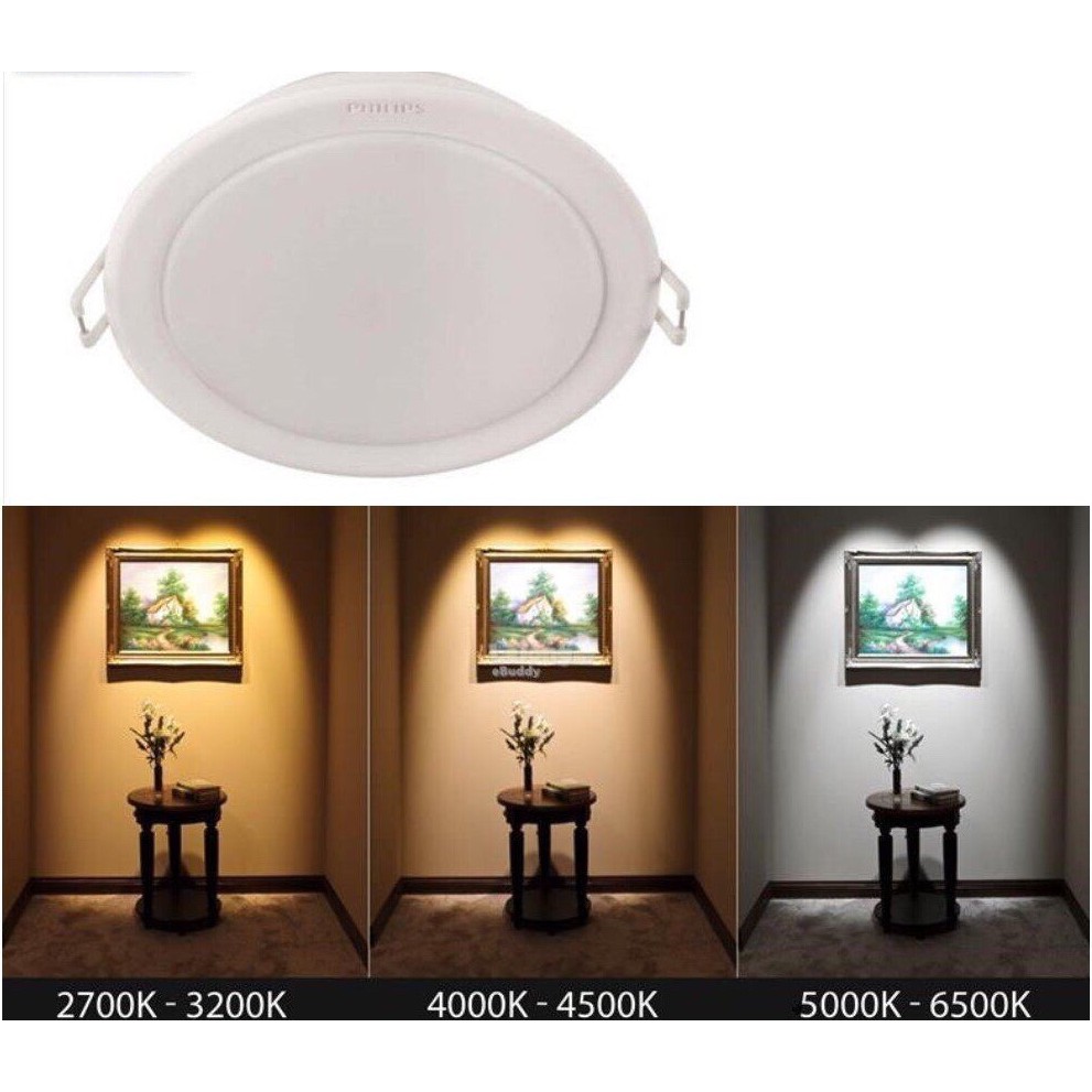 PHILIPS MESON 59466 17W 6 inch LED DownLights PANEL LIGHT ROUND Cool ...