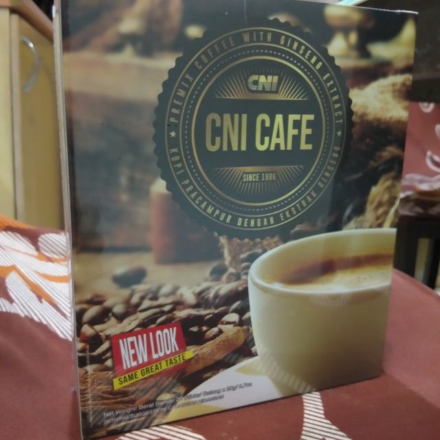 CNI-CAFE Premix Coffee with Ginseng Extract - 3 in 1 The Award-Winning ...