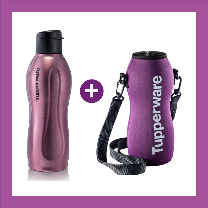 Original Tupperware Stainless Steel Eco Bottle Water Bottles Thermal