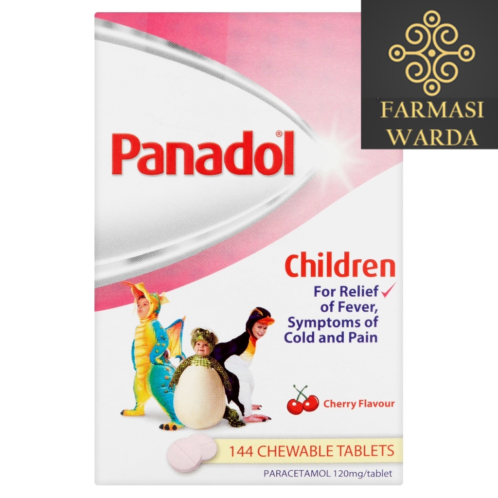 Panadol Children Cherry Flavour (120mg x 12's) Shopee Malaysia