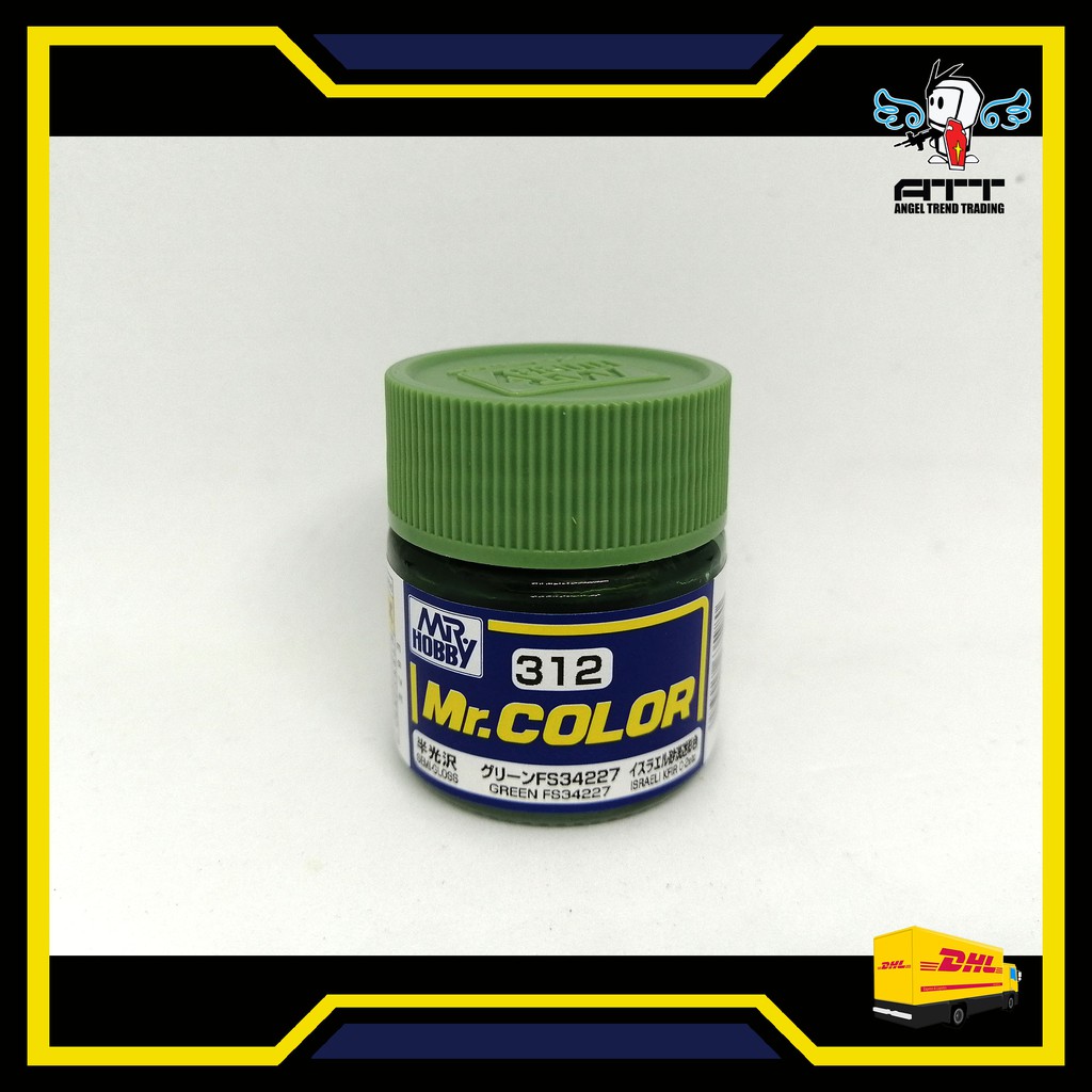 MR.COLOR 312 GREEN FS34227 10ML (Gunpla Gundam Paint Model Kit Tools ...