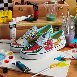 Custom vans era outlet shoes