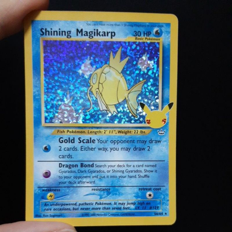 Shining Magikarp 66/64 good Celebrations Holo