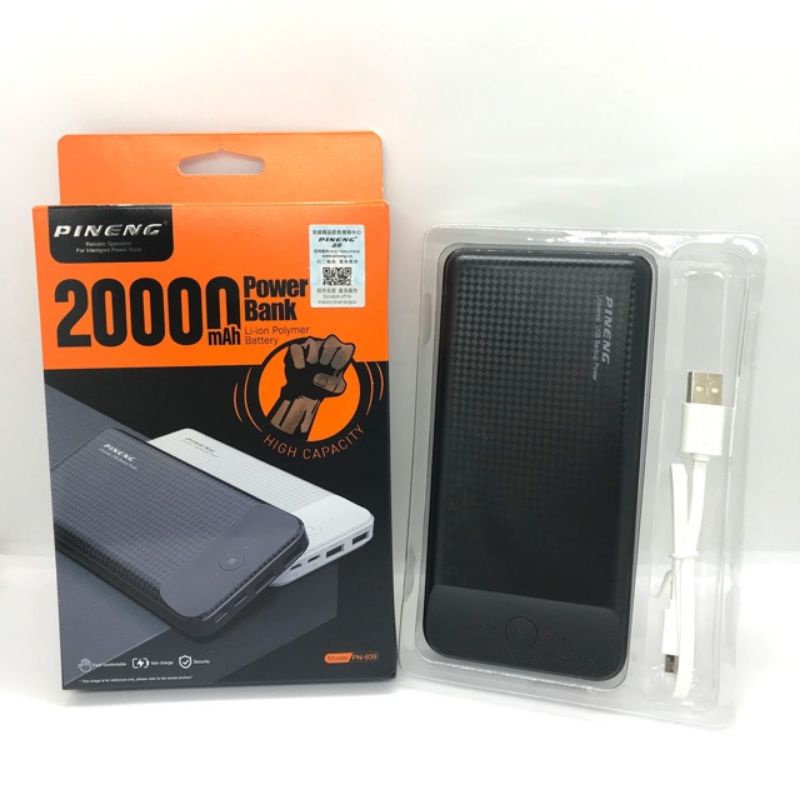 💯 Original Pineng Powerbank 20000 mAh PN939 | Shopee Malaysia