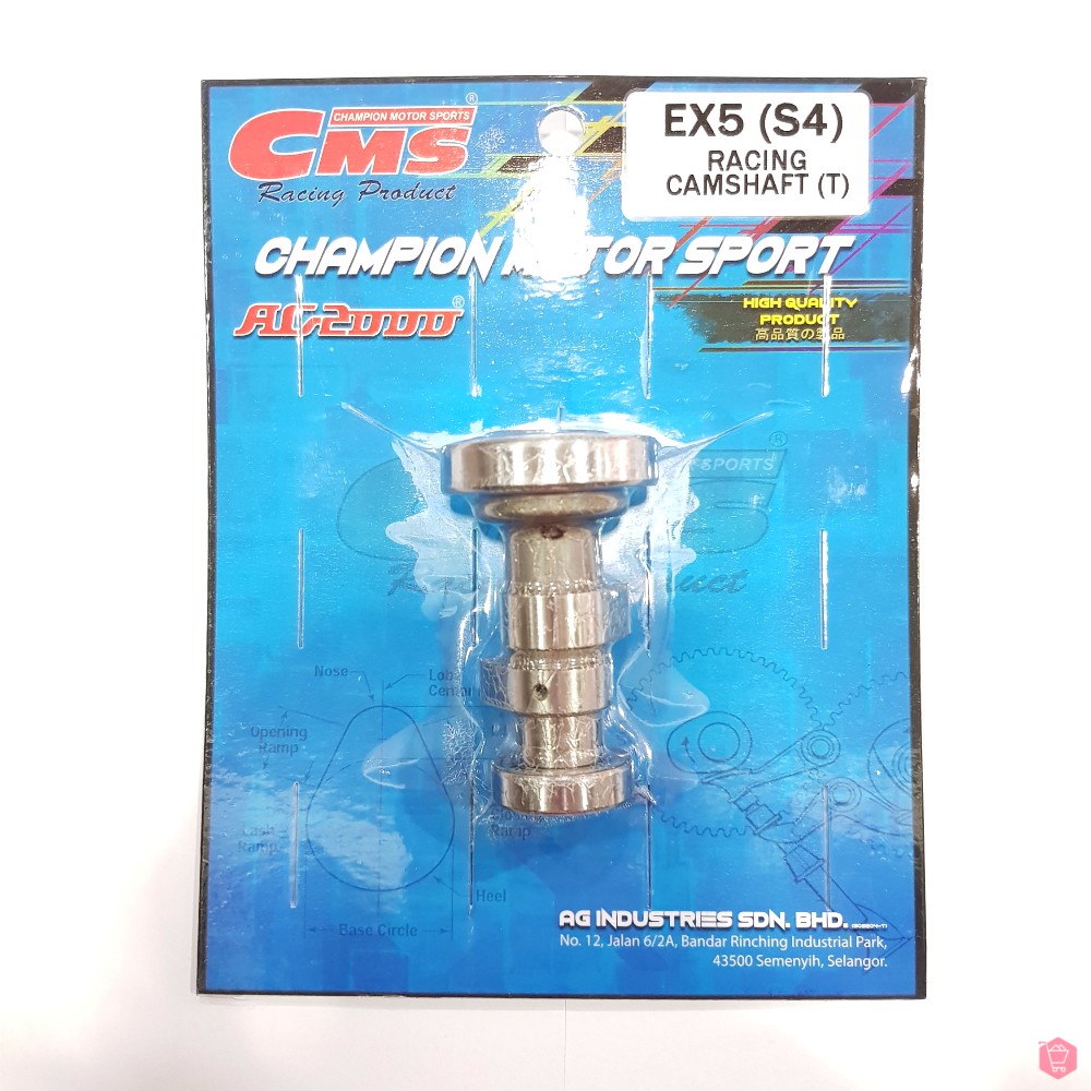CMS RACING CAMSHAFT (T) - EX5 (S4) | Shopee Malaysia