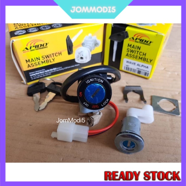 WAVE ALPHA MAIN SWITCH SET APIDO | Shopee Malaysia