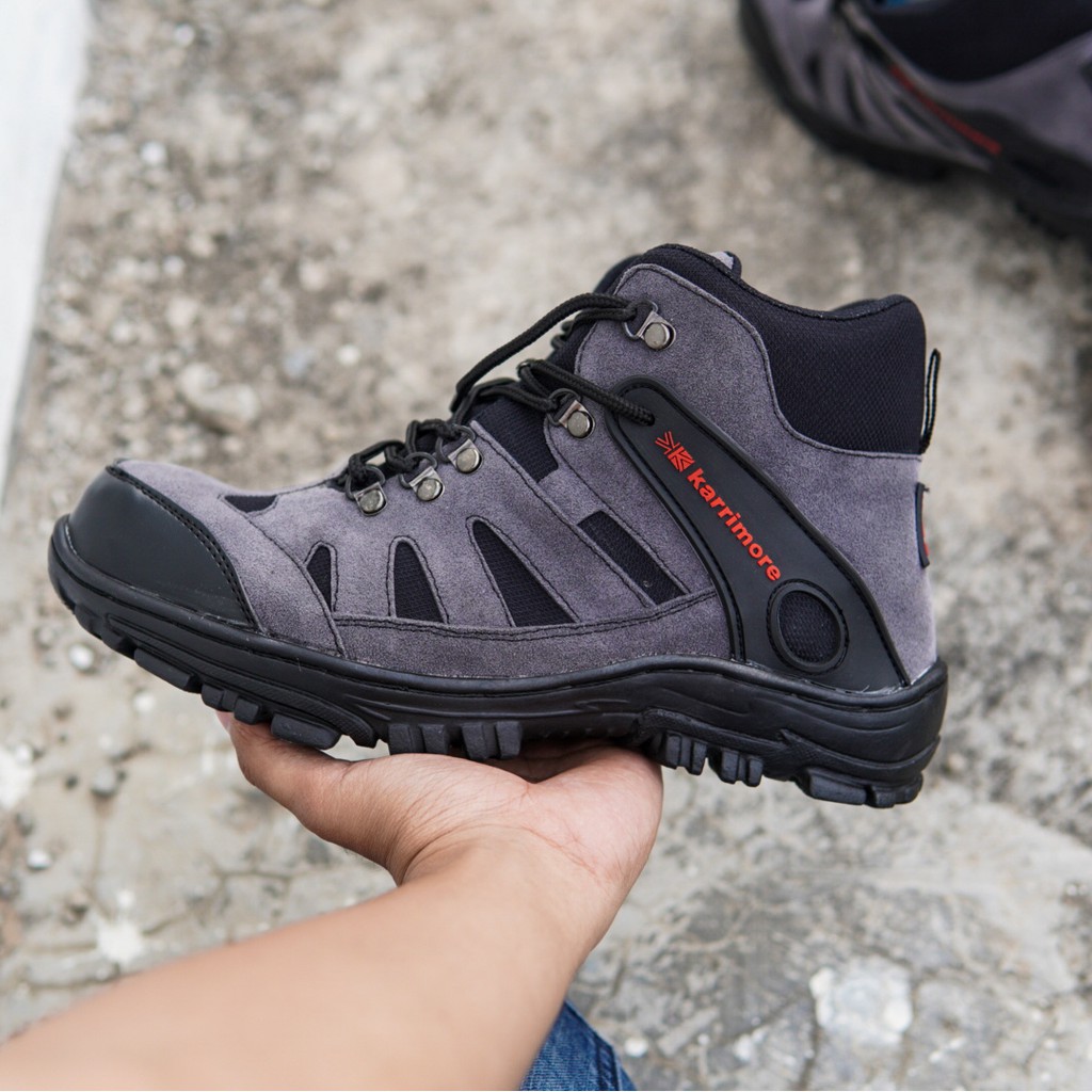 Safety Shoes Mountain Hiking Touring Karrimor Outdoor Project Iron Toe Men