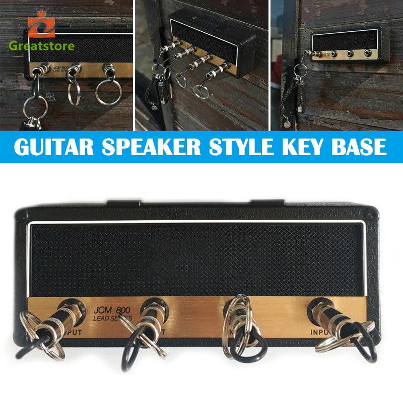 Vintage Guitar Amplifier Key Holder Wall Mounting Guitar Amp Key Hanger Shopee Malaysia
