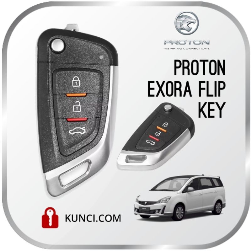 PROTON EXORA FLIP KEY REMOTE CONTROL SET Shopee Malaysia