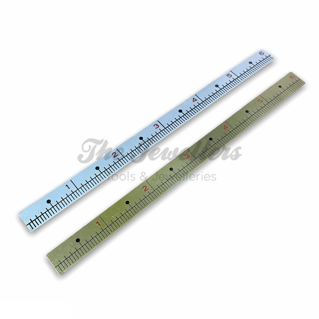 💥READY STOCK💥Brass / Aluminium Chinese Ruler With Chinese Unit of ...