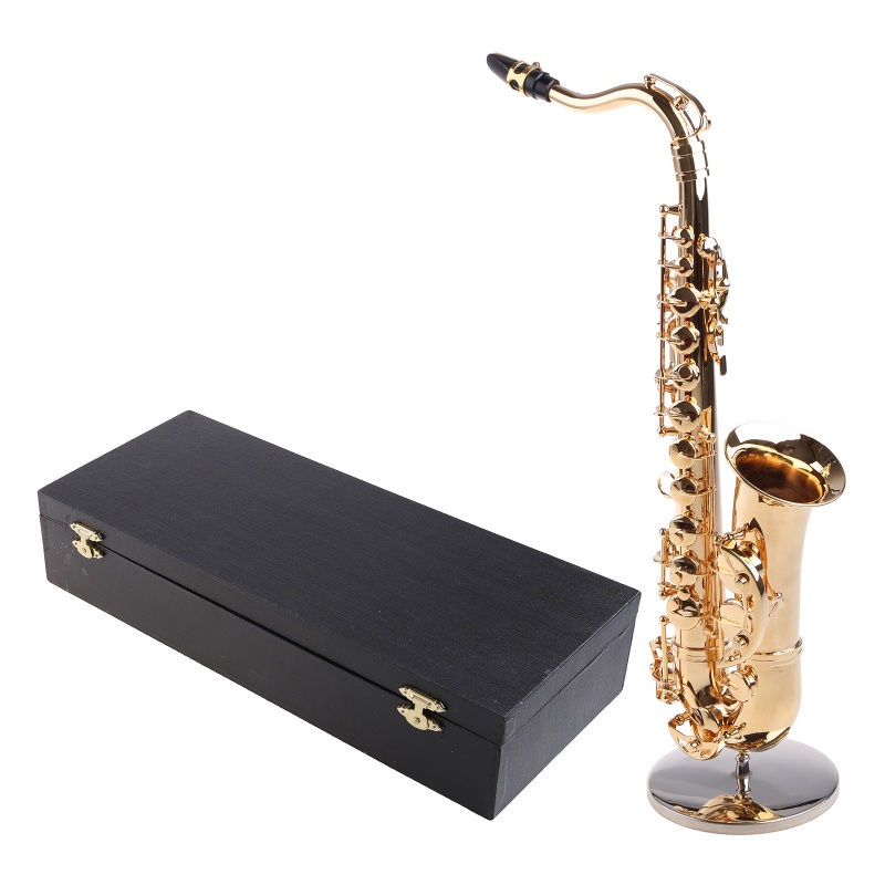 Miniature Instruments Miniature Alto Saxophone, Mini Musical Instrument ...