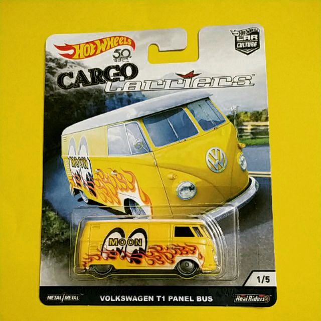 Hot Wheels Volkswagen T1 Panel Bus Cargo Carriers Mooneyes Car Culture Shopee Malaysia 6845