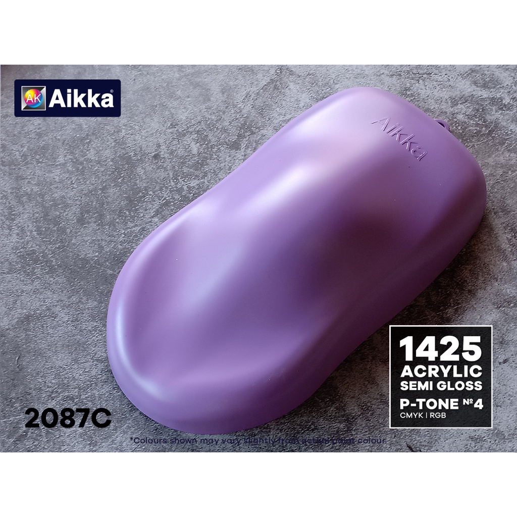 AIKKA Paint PANTONE Colour 2087C / 1425 ACRYLIC SEMI GLOSS PAINT ...