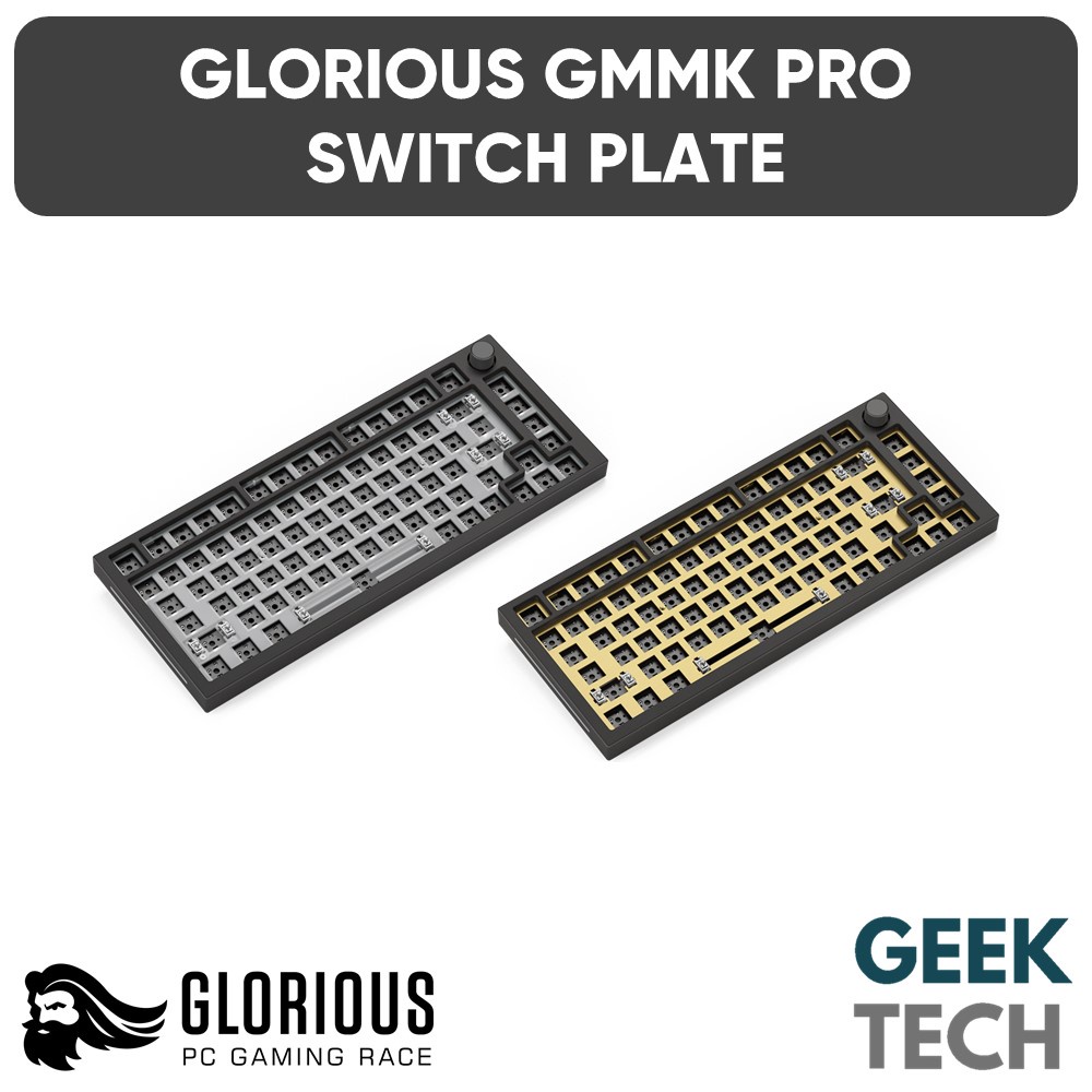 Glorious GMMK Pro Brass/Polycarbonate Switch Plate Shopee Malaysia