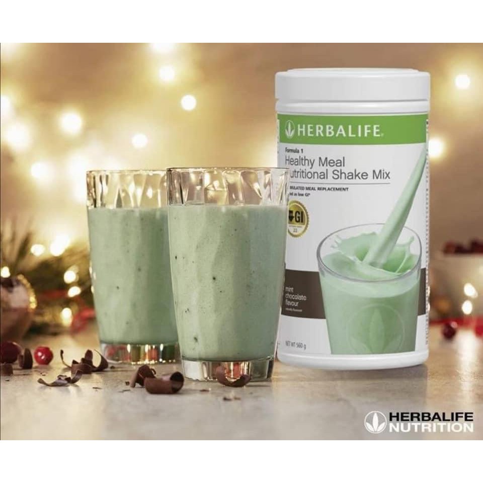 Herbalife Nutrition Formula 1 (F1) Mint Chocolate Flavour (Ready Stock