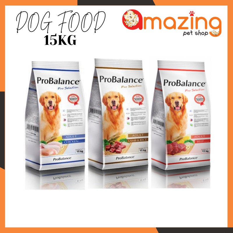 PROBALANCE BEEF 15KG [DOG FOOD] | Shopee Malaysia