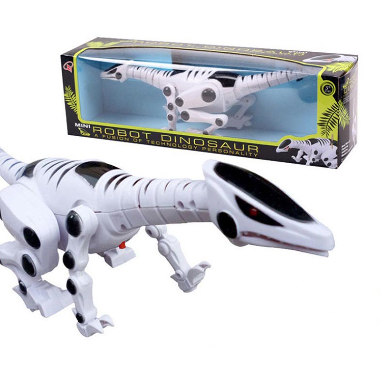 Robot dinosaur toys sound light fun education toys | Shopee Malaysia