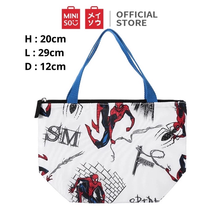Ready stock Miniso Portable Insulated Thermal Cooler Lunch Bag Storage Bag Case insulation bag cooler bag