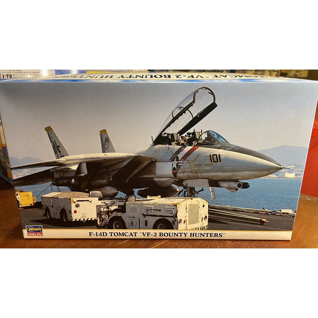 Hasegawa 1/72 F-14D Tomcat VF-2 25th Anniversary - Maquette Avion - Sans Decals