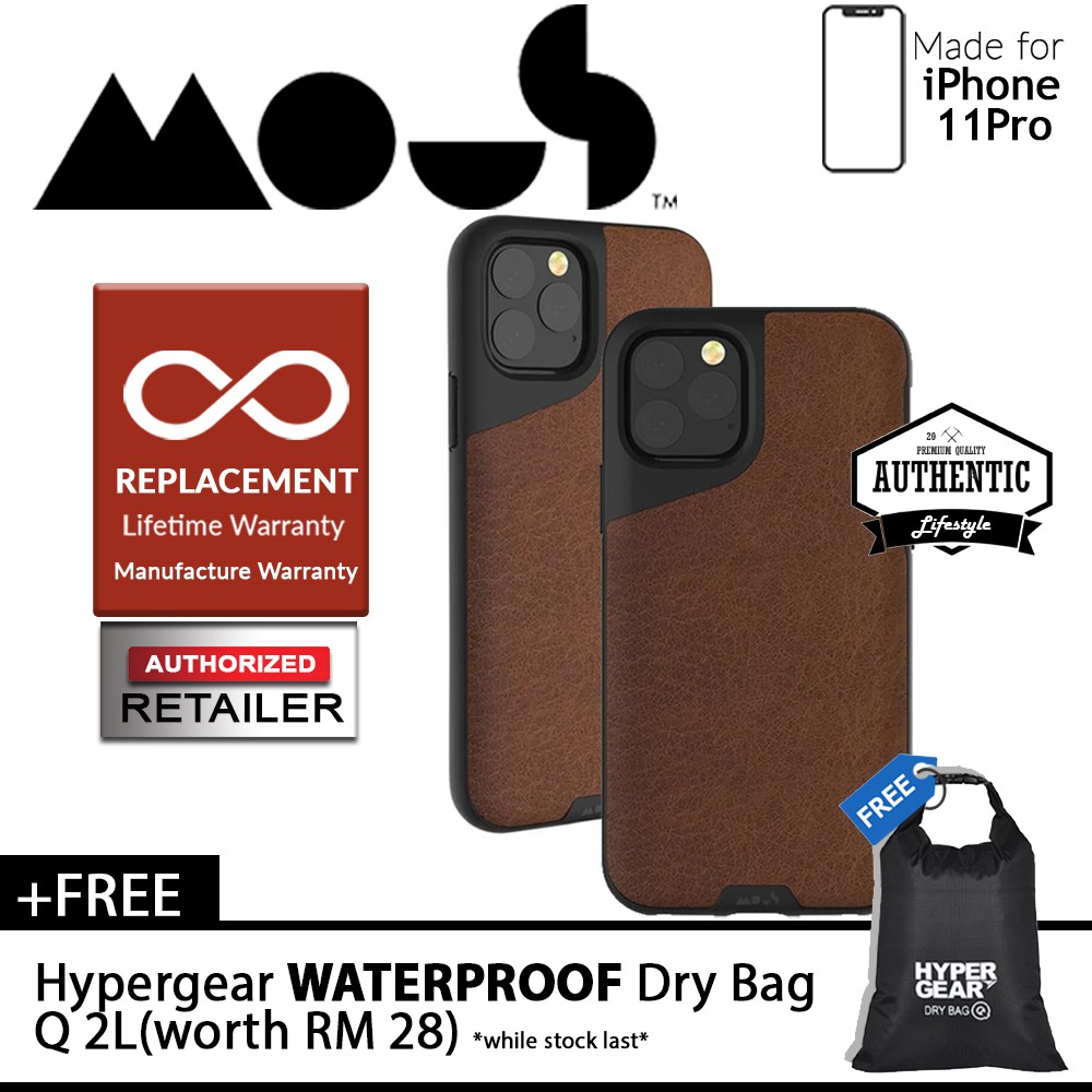 Mous Contour for iPhone 11 Pro (Brown Leather) + FREE Lifetime Warranty ...