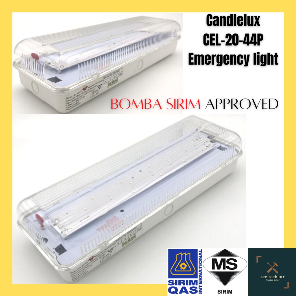 CANDLELUX CEL2044P EMERGENCY LIGHT Shopee Malaysia