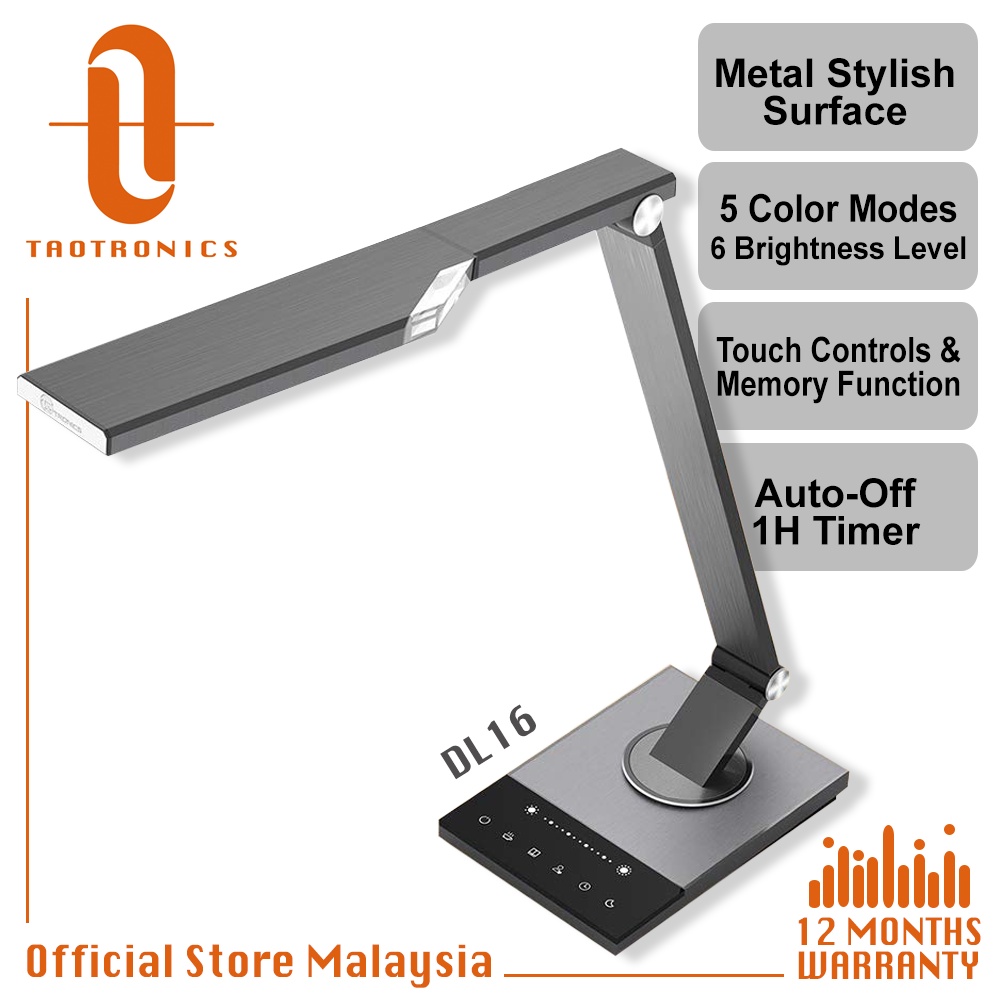 Taotronics stylish metal 2024 led desk lamp