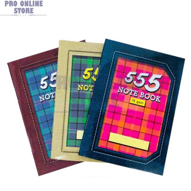 555 Notebook (70gsm) | Shopee Malaysia