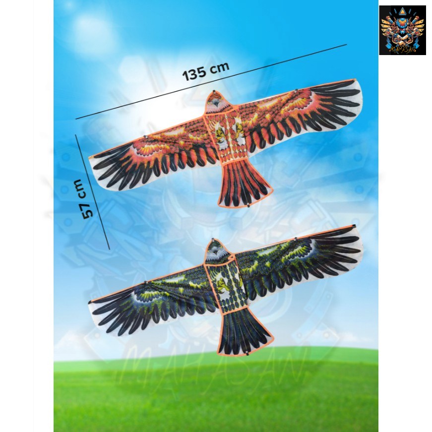 WAU BURUNG,LAYANG-LAYANG BURUNG,Flying Eagle Kite Children Toy with ...