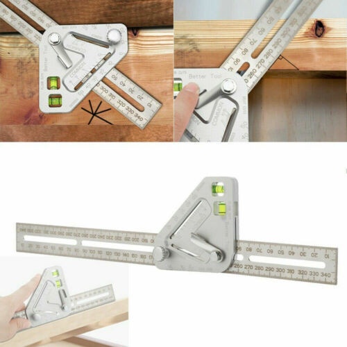 Angle Ruler revolutionary Carpentry Tool Multi-function Measuring Tool ...