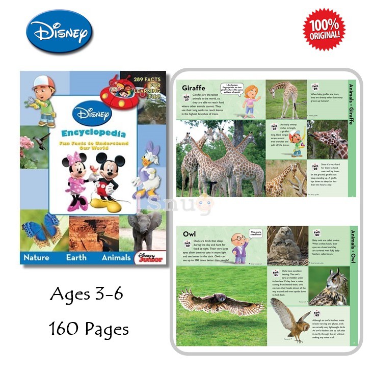 ORIGINAL] Disney Junior Encyclopedia: Fun Facts to Understand Our ...