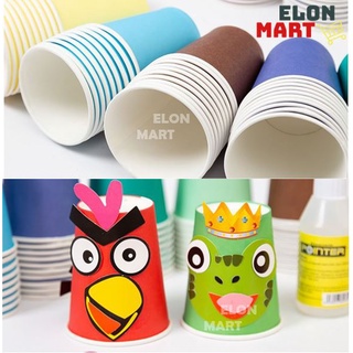 Multi Colours Party Paper Cup 10pcs | Cawan Kertas Warna | 彩色纸杯 ...