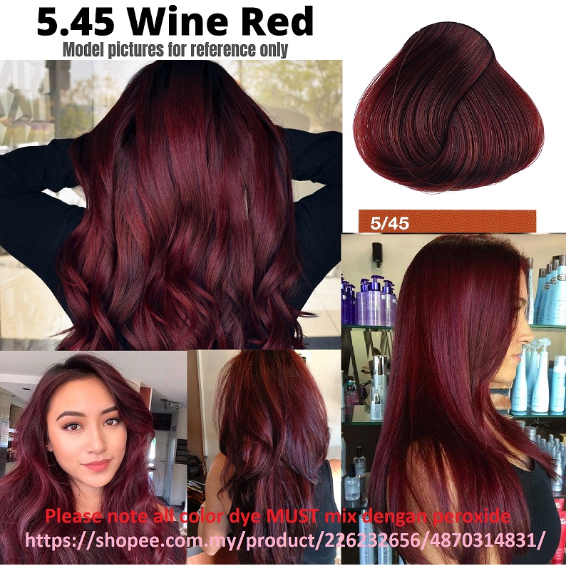 Dye rambut pewarna PEWARNA RAMBUT HAIR DYE COLOUR 100ml/Fashion Hair ...