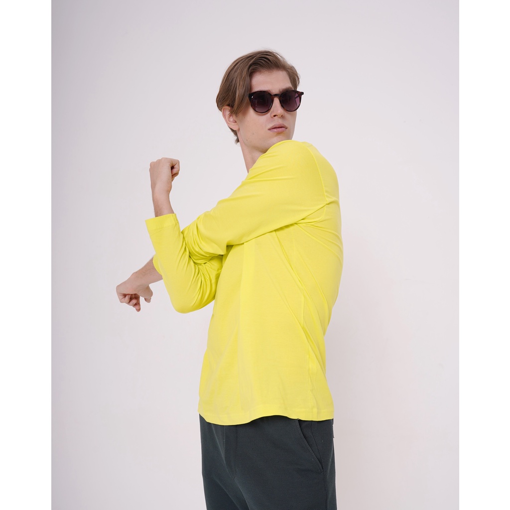 Neon yellow long sleeve shirt hotsell