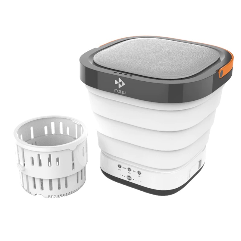 MOYU F2 Foldable Washing Machine 2in1 Mini Portable Clothes Washer Spin