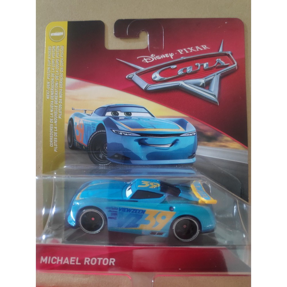 Disney / Pixar Cars Cars 3 Next Gen Piston Cup Racers Michael Rotor ...