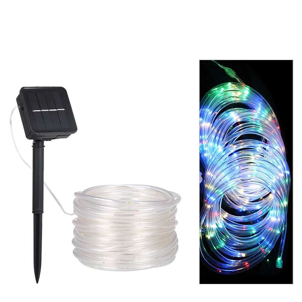 12M/39.4Ft 7.2W 120 LEDs Solar Powered Energy Rope Light | Shopee Malaysia