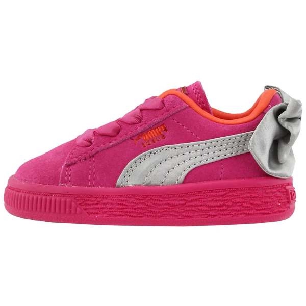 Puma suede cheap bow kids