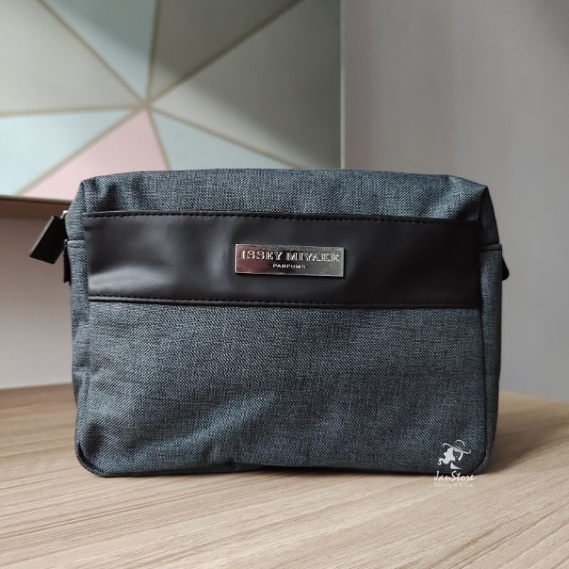 Issey Miyake Makeup Accessories Travel Pouch Clutch Bag Shopee Malaysia