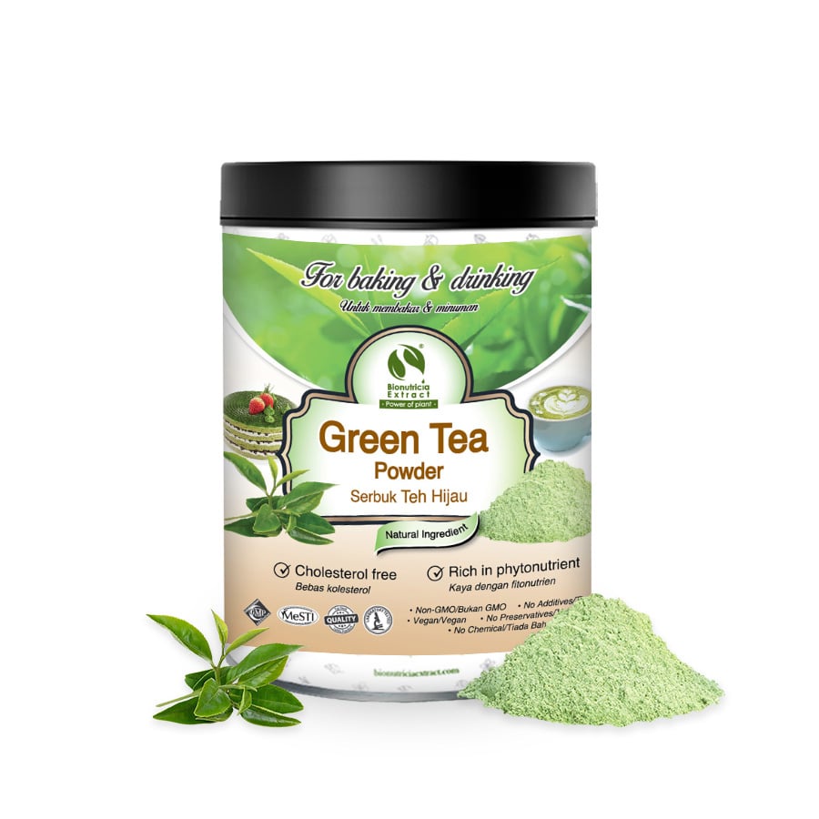 Low Caffeine Green Tea Powder (100g) Shopee Malaysia