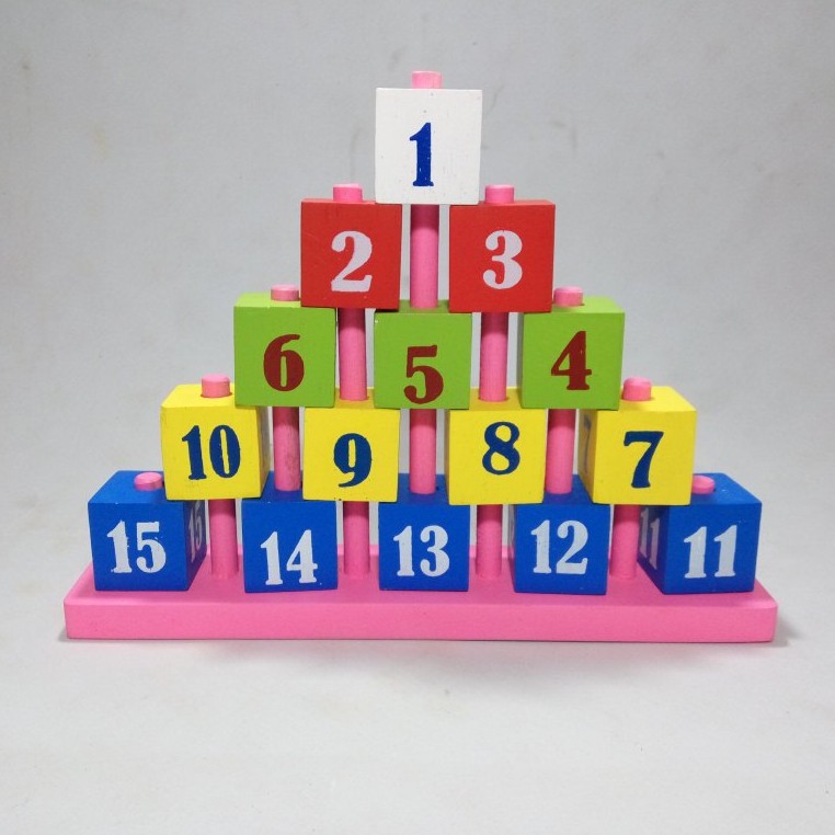 Pyramid Stacking Blocks | Shopee Malaysia