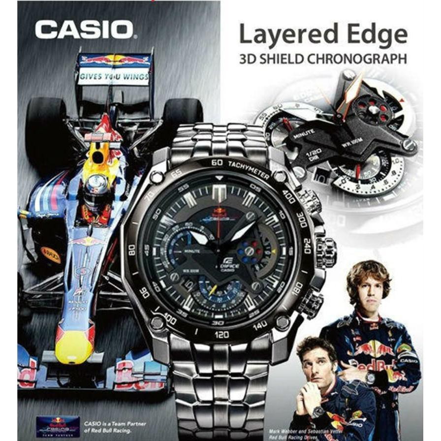 Casio edifice red bull original sale