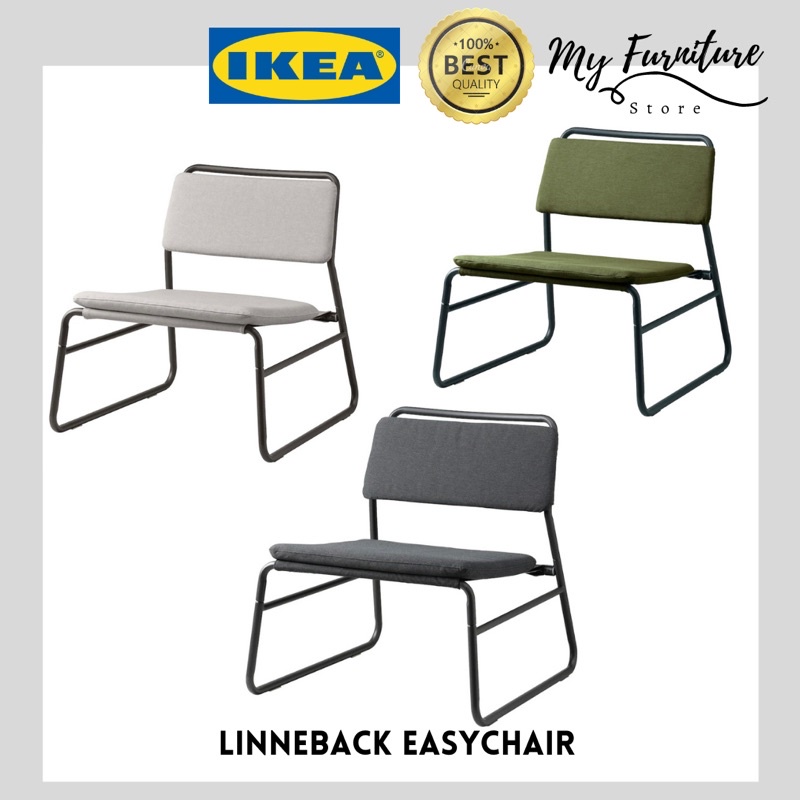 IKEA Linneback Easy Chair Kerusi Rehat IKEA Bedroom Chair Office