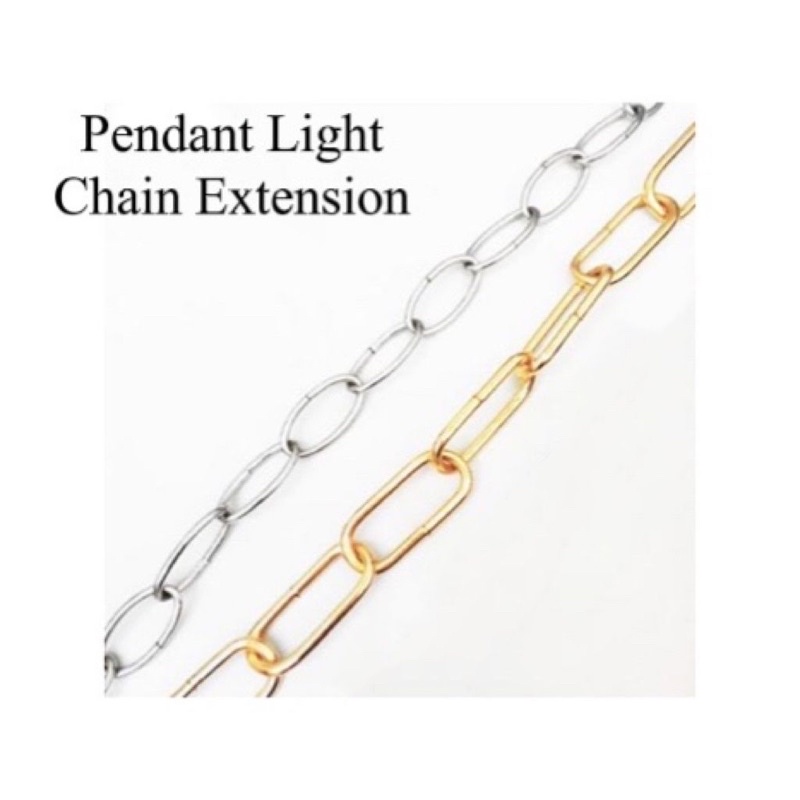 Pendant Light Chain Extention Extra Chain For Chandelier Hanging Lamp Rantai Lampu Shopee Malaysia