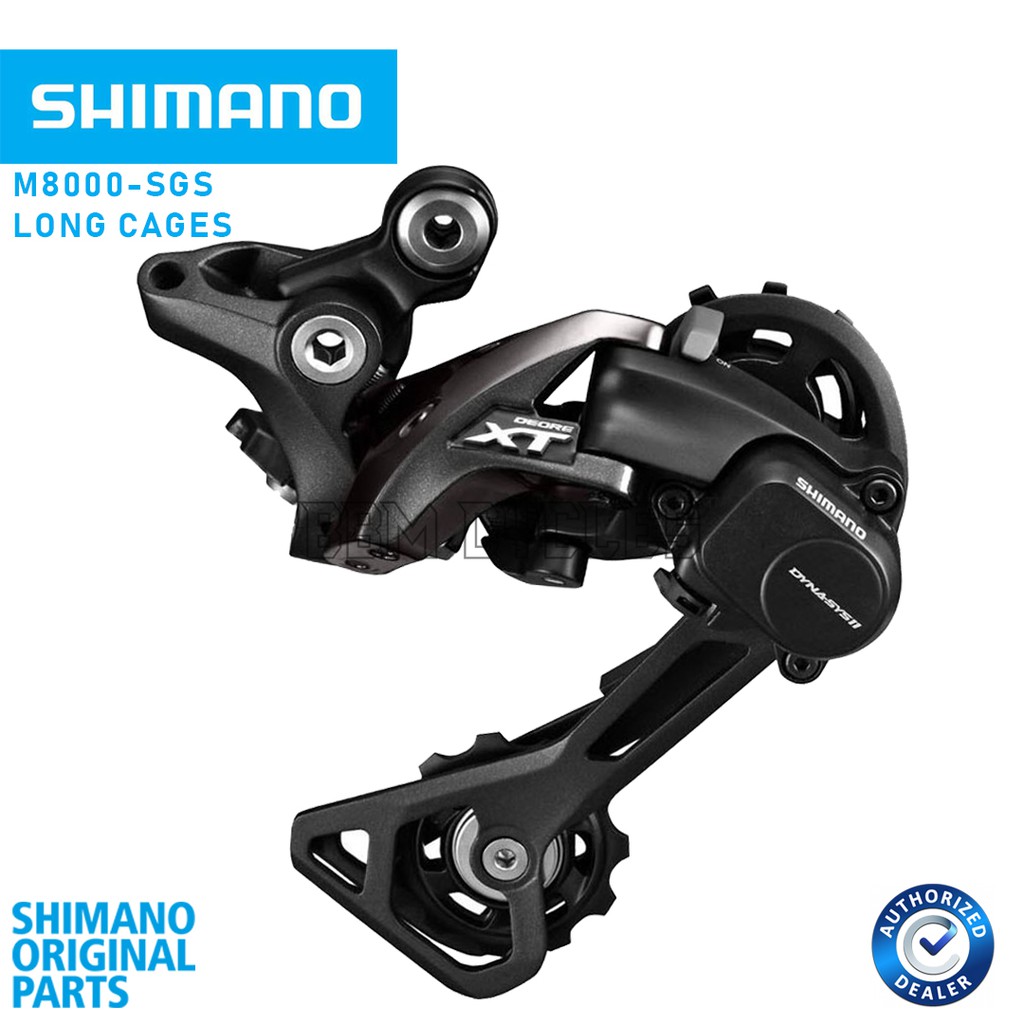 SHIMANO XT RD M8000 11SP SHADOW PLUS REAR DERAILLEUR SGS LONG CAGES M8000 RD Shopee Malaysia