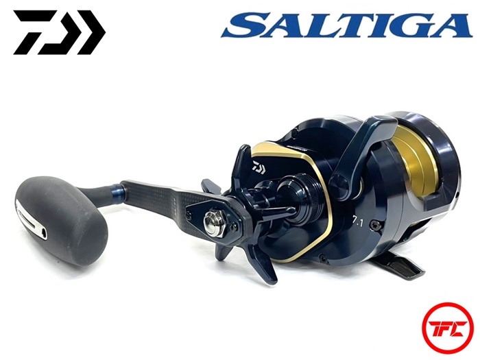 Moulinet d'appât Daiwa 22 Saltiga 15H (poignée droite) expédié du Japon