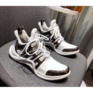 Lv Archlight Sneakers For Women Sneakers Cowhide Leather Kasut